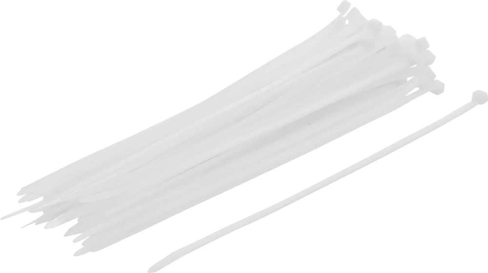 Kábelkötegelő-készlet | fehér | 4,8 x 250 mm | 50 darabos
