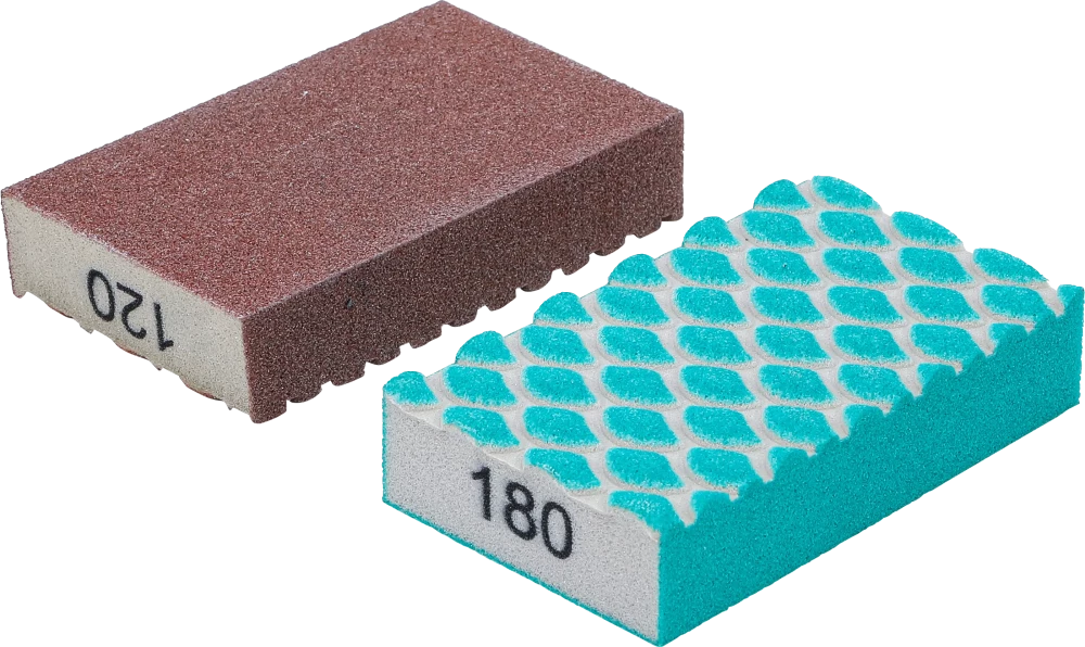 Csiszolószivacs-készlet | K 120, 180 | 2 darabos