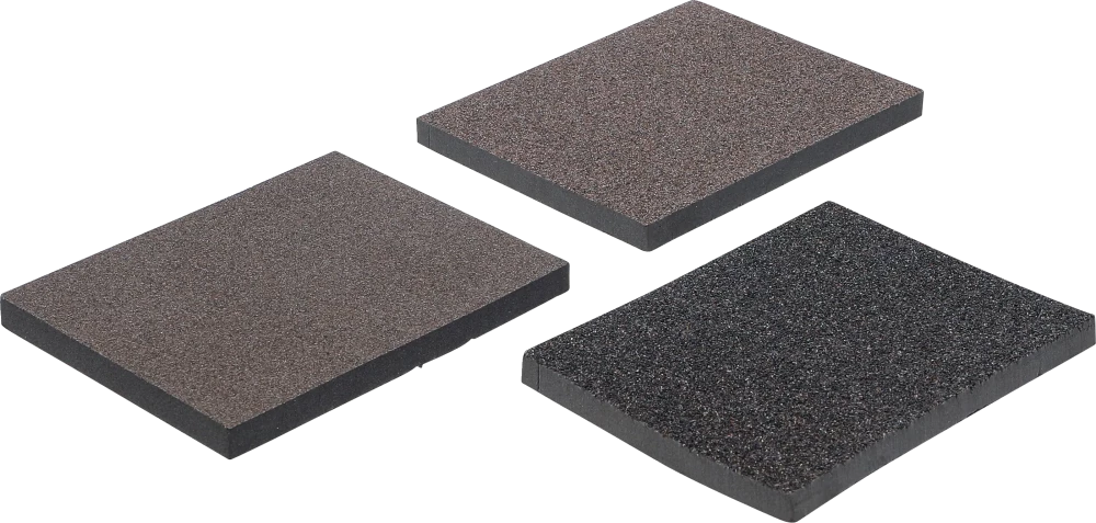 Csiszolószivacs-készlet | K 46, 80, 120 | 3 darabos