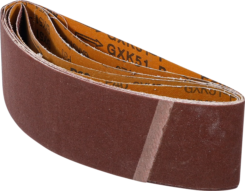 Csiszolószalag-készlet | szalagcsiszolóhoz | 75 x 533 mm | K 40 - 60 - 80 - 120 - 240 | 5 darabos