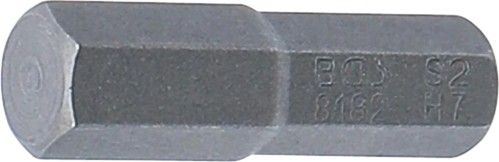 Behajtófej | Hossz 25 mm | Külső hatszögletű 6,3 mm (1/4") | Belső hatszögletű 7 mm