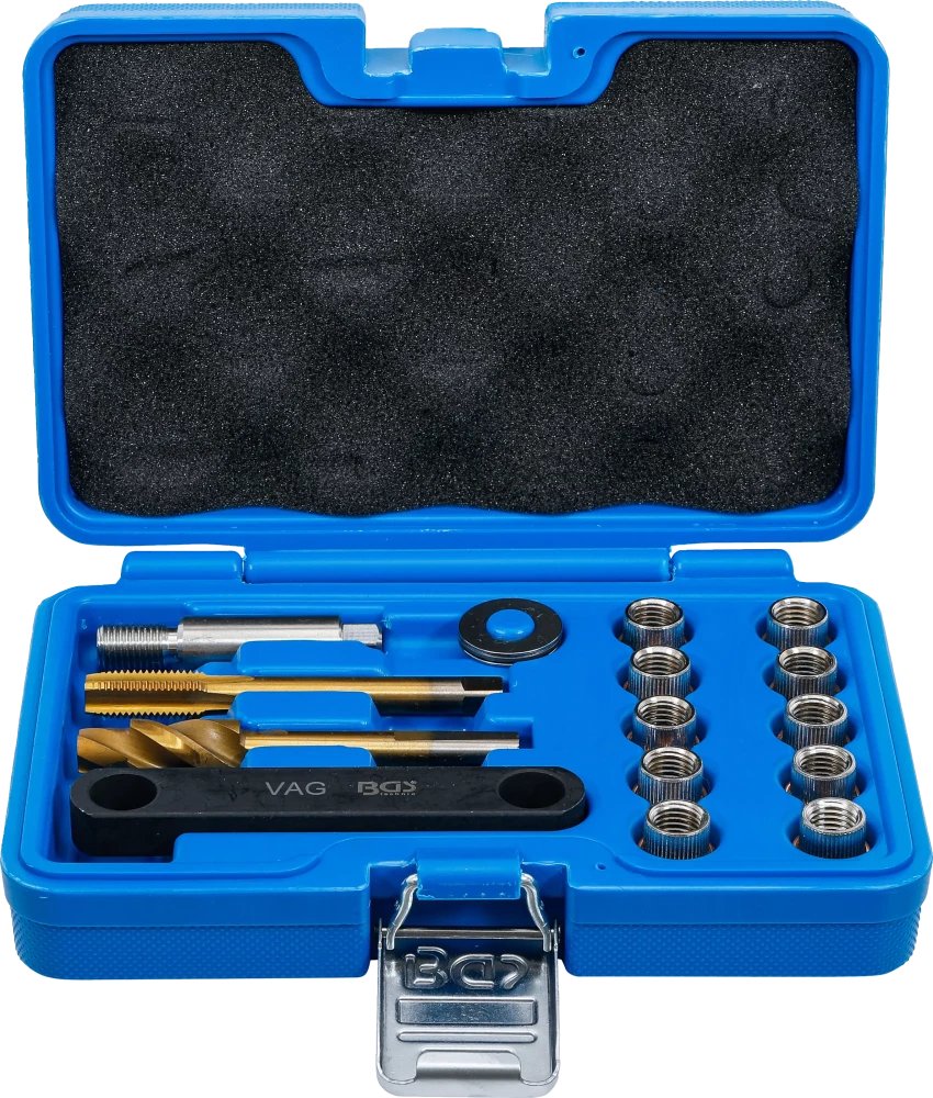 Javítókészlet fék csavarmenethez | VAG | M12 x 1,5 | 15 darabos