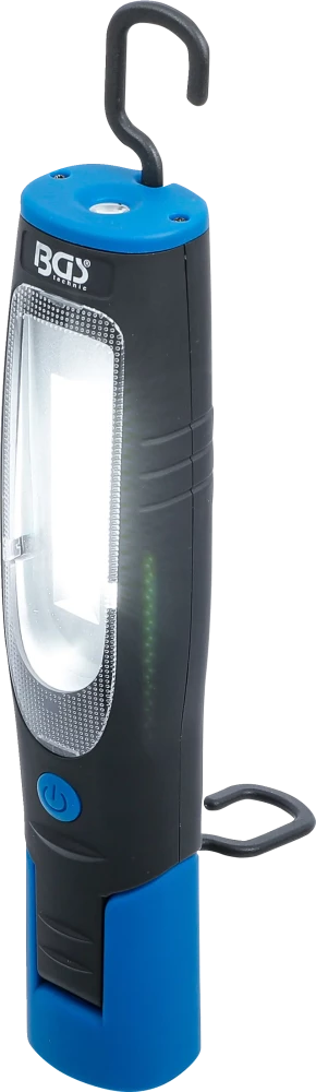 COB LED munkalámpa kampóval és mágnessel