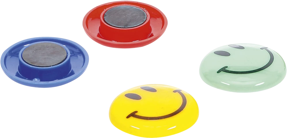 Mágneskészlet | "Smile" | Ø 40 mm | 4 darabos