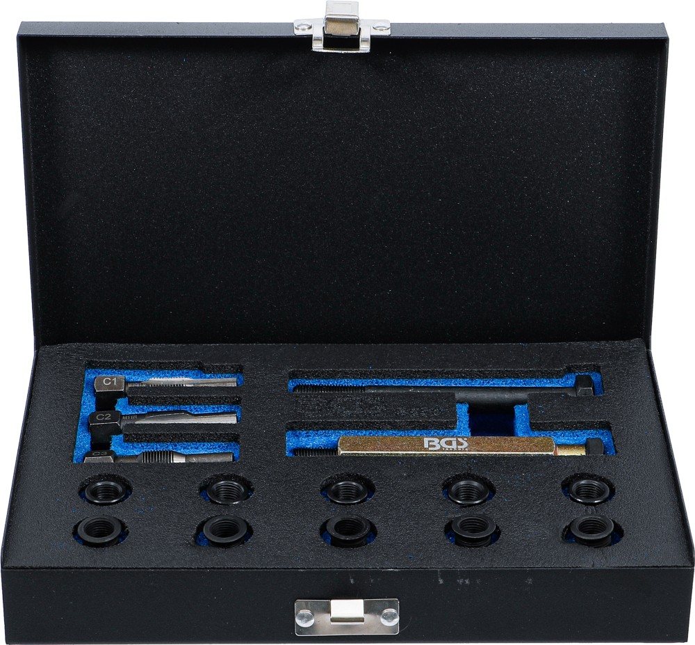 Kit De Reparación De Rosca De Bujía M10x1.0 - Herramienta Profesional Para Motores De Gasolina Y Generadores