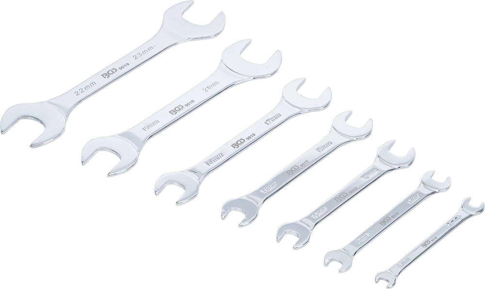 Villáskulcskészlet | extra lapos | 6 - 23 mm | 7 darabos