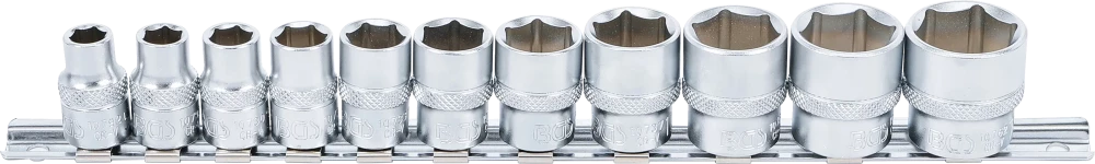 Dugókulcskészlet, hatszögletű | 10 mm (3/8") | 5/16" - 7/8" | 11 darabos