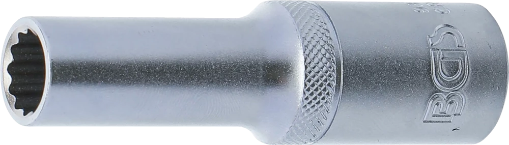 Dugókulcs, tizenkétszögletű, mély | 12,5 mm (1/2") | 11 mm