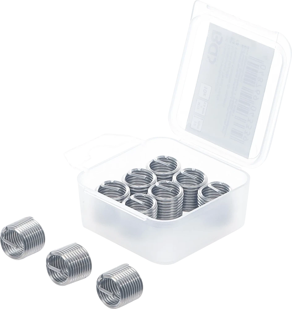 Tartalék menetes betétek | M12 x 1,5 mm | 10 darabos