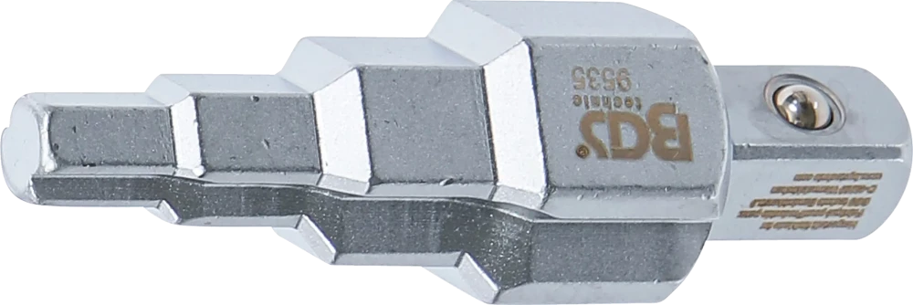 Lépcsős kulcs | 12,5 mm (1/2") | 4 fokozatú