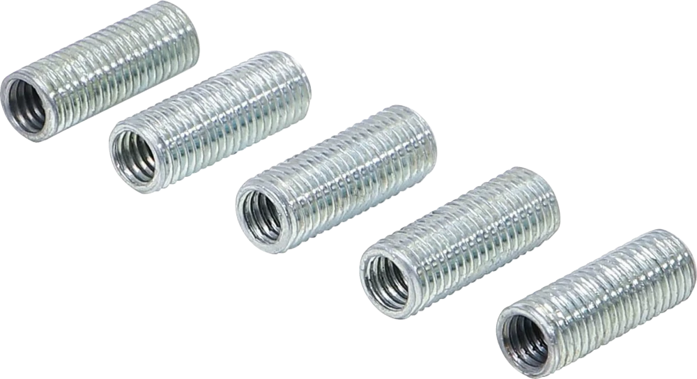 Menetjavító hüvely | Belső menet M6 x 1,0 mm / Külső menet M8 x 1,0 mm | 5 darabos