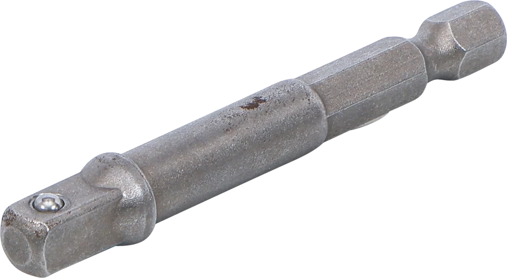 Adapter fúrógépekhez | külső hatszögletű hajtás 6,3 mm (1/4") / külső négyszögletű hajtószár 6,3 mm (1/4")