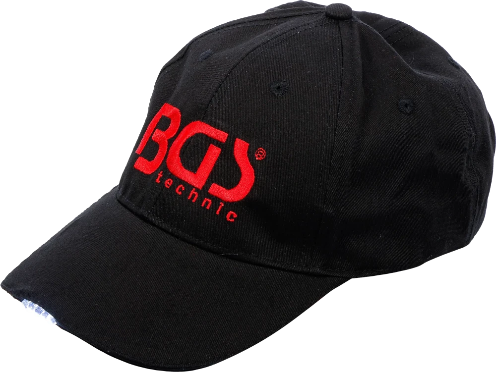 BGS baseball sapka | LED-es lámpával