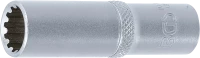 Dugókulcs - Gear Lock, mély | 10 mm (3/8") | 12 mm