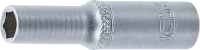 Dugókulcs, hatszögletű, mély | 6,3 mm (1/4") | 6 mm