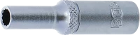 Dugókulcs, tizenkétszögletű, mély | 6,3 mm (1/4") | 5 mm