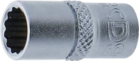 Dugókulcs, tizenkétszögletű | 6,3 mm (1/4") | 8 mm