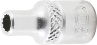 Dugókulcs, tizenkétszögletű | 6,3 mm (1/4") | 5/32"