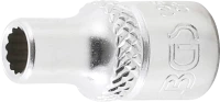 Dugókulcs, tizenkétszögletű | 6,3 mm (1/4") | 3/16"