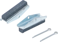 Tartalék szorítópofák honolószerszámhoz BGS 1155 | 30 mm-es pofák | K 220 | 2 darabos