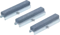 Tartalék szorítópofák honolószerszámhoz BGS 1156 | 50 mm-es pofák | K 220 | 3 darabos