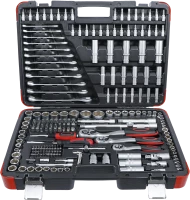Dugókulcskészlet | 6,3 mm (1/4") / 10 mm (3/8") / 12,5 mm (1/2") | 216 darabos