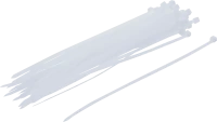 Kábelkötegelő-készlet | fehér | 4,8 x 250 mm | 50 darabos