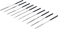 Gyémántreszelő-készlet | egyenes | 140 x 3 mm | 10 darabos
