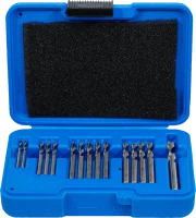Vakszegecsfúró-készlet | HSS | 2,4 - 6,4 mm | 15 darabos