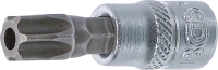 Behajtófej | 6,3 mm (1/4") | T-profil (Torx) T50 furattal