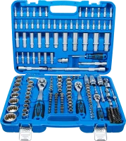 Dugókulcskészlet Gear Lock | 6,3 mm (1/4") / 10 mm (3/8") / 12,5 mm (1/2") | 192 darabos