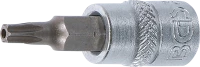 Behajtófej | 6,3 mm (1/4") | T-profil (Torx) T20 furattal