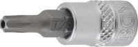 Behajtófej | 6,3 mm (1/4") | T-profil (Torx) T25 furattal