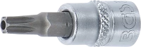 Behajtófej | 6,3 mm (1/4") | T-profil (Torx) T27 furattal