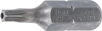 Behajtófej | Hossz 25 mm | Külső hatszögletű 6,3 mm (1/4") | T-profil (Torx) T15 furattal