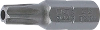 Behajtófej | Hossz 25 mm | Külső hatszögletű 6,3 mm (1/4") | T-profil (Torx) T27 furattal