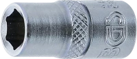 Dugókulcs, hatszögletű | 6,3 mm (1/4") | 7 mm