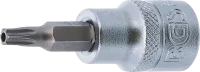 Behajtófej | 10 mm (3/8") | T-profil (Torx) T25 furattal