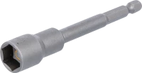 Dugókulcs, hatszögletű, extra hosszú | Fúrógép | Külső hatszögletű 6,3 mm (1/4") | 13 mm