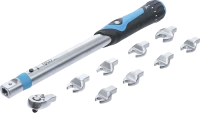Nyomatékkulcs-készlet | 6,3 mm (1/4") | 10 - 50 Nm | 10 darabos