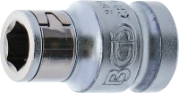 Golyós behajtófej-adapter | Belső négyszögletű kulcsnyílású elem 12,5 mm (1/2") | Belső hatszögletű 10 mm (3/8")