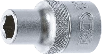 Dugókulcs, hatszögletű | 12,5 mm (1/2") | 9 mm