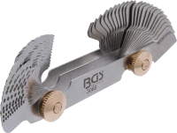 Dupla menetsablon, 52 lap | metrikus 0,25 - 6,0 mm, Whitworth 4G - 62G