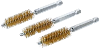 Sárgarézkefe | 13 mm | 6,3 mm (1/4") | 3 darabos