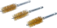 Sárgarézkefe | 17 mm | 6,3 mm (1/4") | 3 darabos