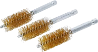 Sárgarézkefe | 18 mm | 6,3 mm (1/4") | 3 darabos