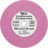 Csiszolókorong | a BGS 3180-hez | Ø 100 x 4,5 x 10 mm