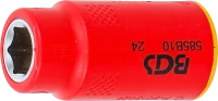 VDE dugókulcs hatszögletű | 10 mm (3/8") | 10 mm