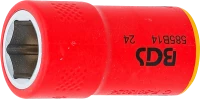 VDE dugókulcs hatszögletű | 10 mm (3/8") | 14 mm