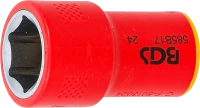 VDE dugókulcs hatszögletű | 10 mm (3/8") | 17 mm